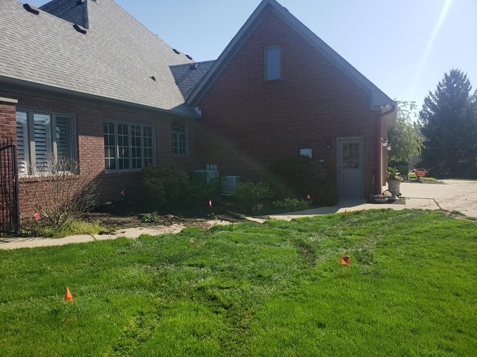 Residential Landscape Transformation In Greenfield, IN